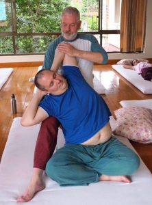 Hagbard - working the side of the body, with an added spinal twist.