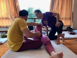 Thai Yoga Massage Course Practice
