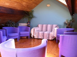 One of the training rooms I use for the Shamanic Journey Course